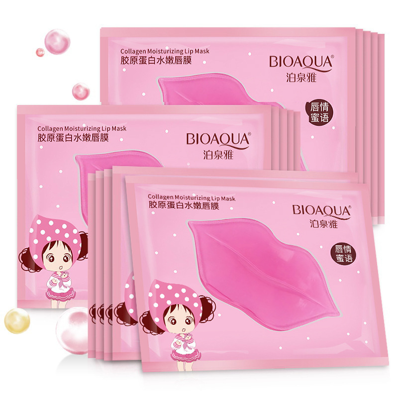 Skincare Collagen - 15pcs BIOAQUA Crystal Collageen Lip Masker
