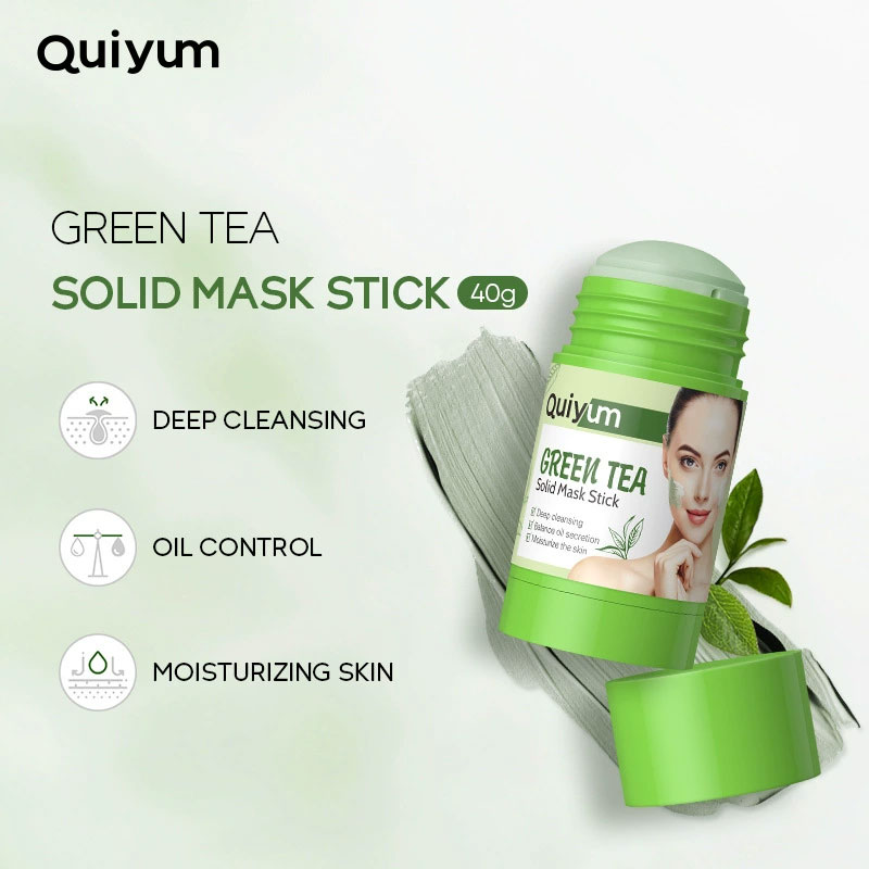Mud Mask Kaolin - Groene Thee Gezicht Diepe Reiniging Modder