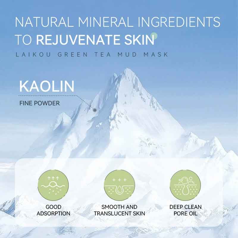 Groene Thee Modder Masker Rein - Mud Mask Kaolin recensie en prijs