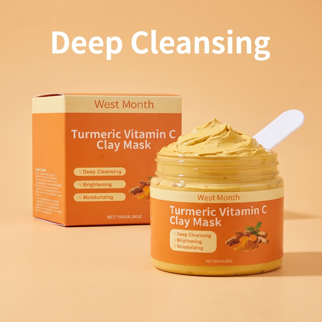 Kurkuma Vitamine C Kleimasker  - Mud Mask Kaolin recensie en prijs