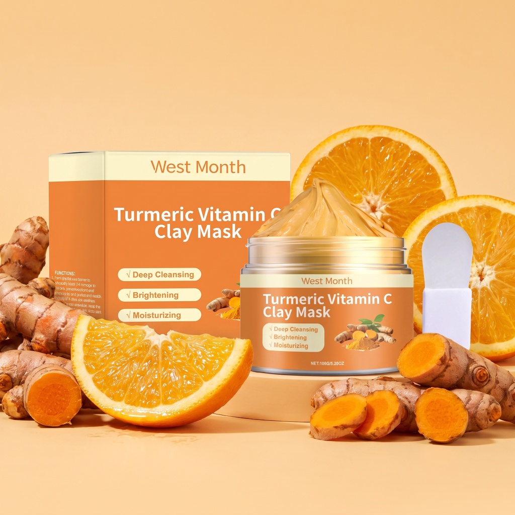 Kurkuma Vitamine C Kleimasker  - Mud Mask Kaolin recensie en prijs
