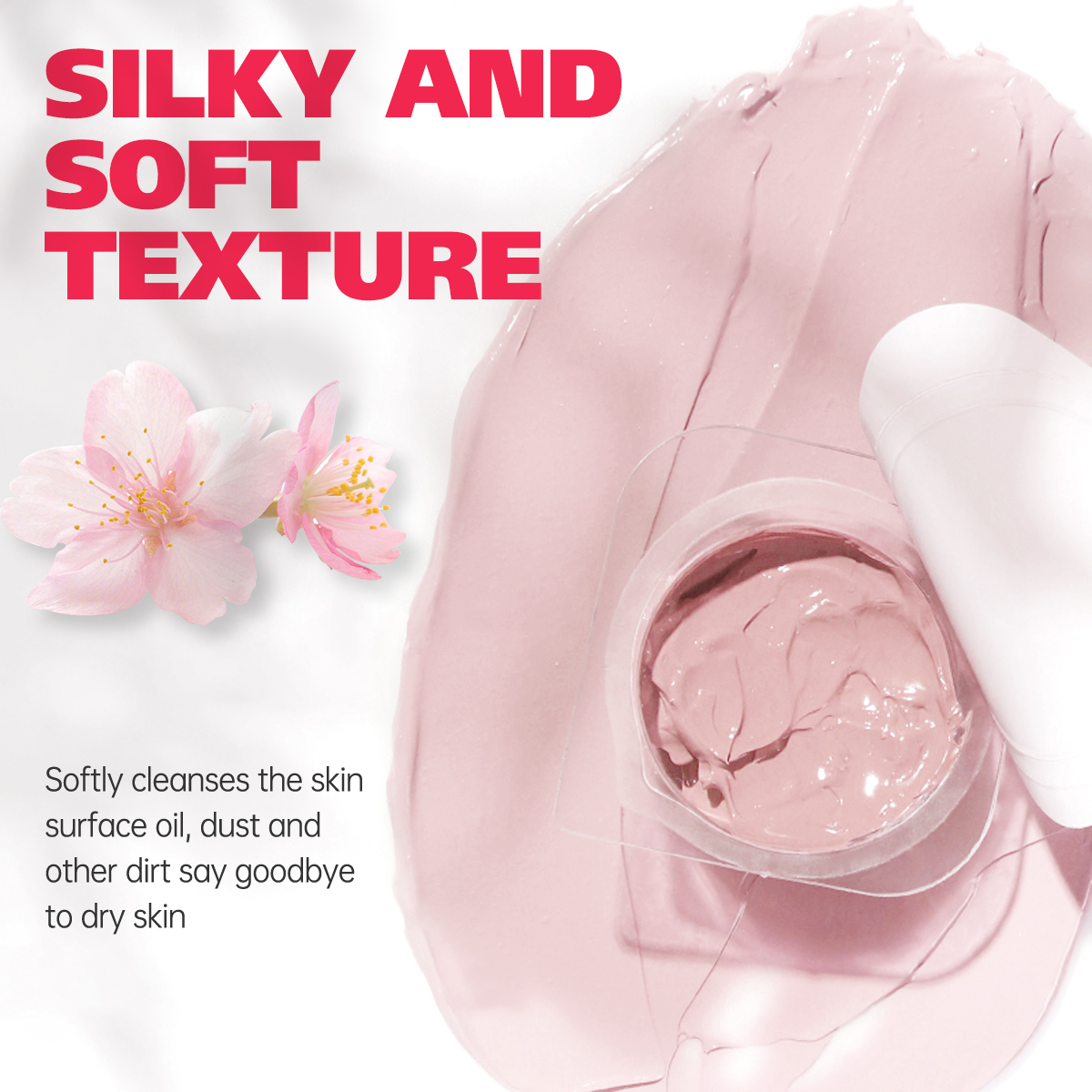 5g/0.17 oz * 10 Sakura klei mo - Mud Mask Kaolin recensie en prijs