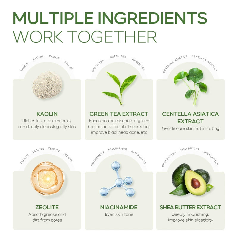 Groene Thee Gezicht Diepe Rein - Mud Mask Kaolin recensie en prijs
