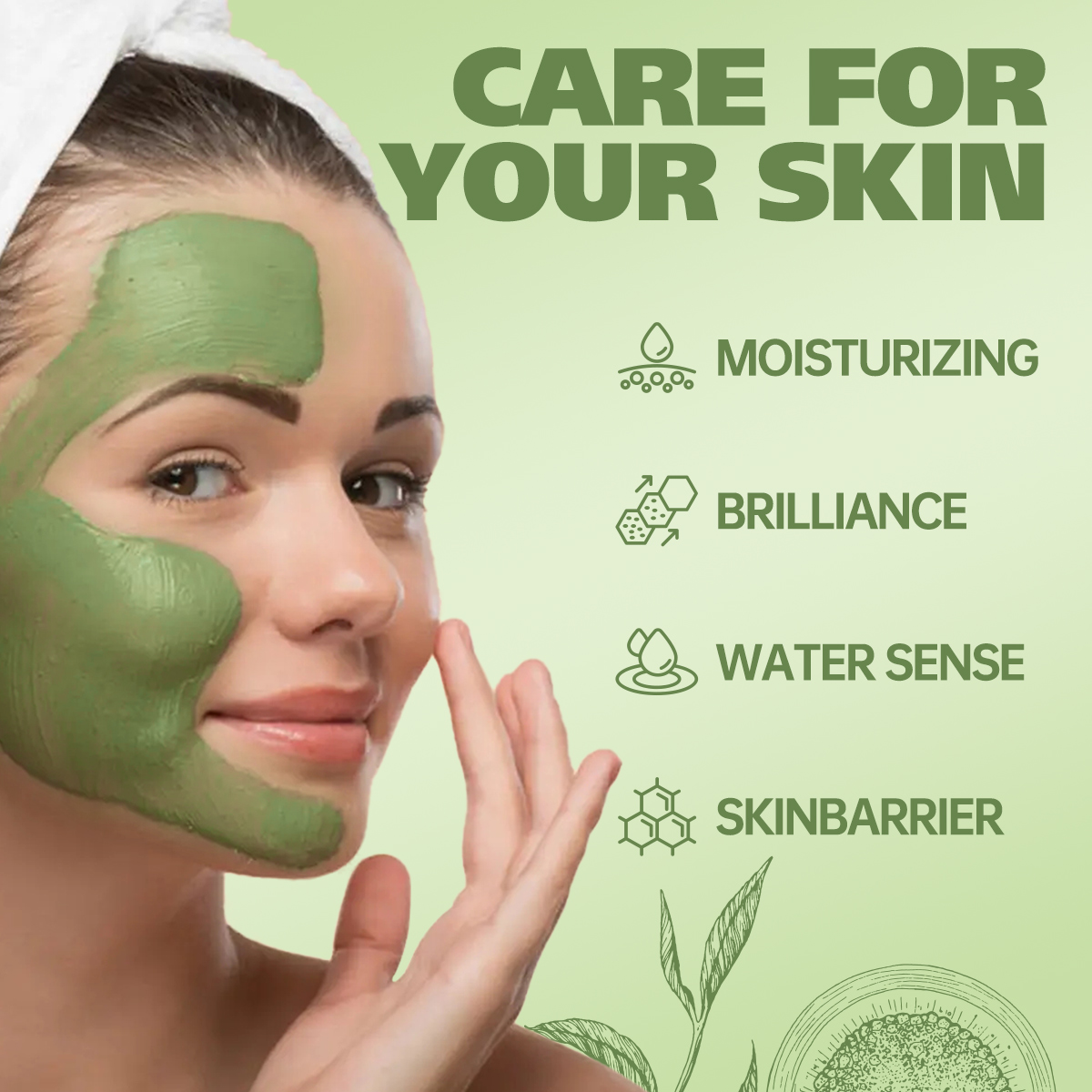 Matcha Deep Cleansing Mask Kle - Mud Mask Kaolin recensie en prijs